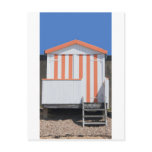 Pink and Cream Beach Hut Postcards