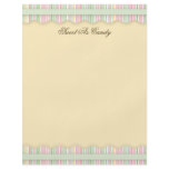 Pink and Green Candy Striped Flyer