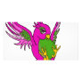 Pink and Green Swallow Photo Cards