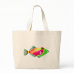 Pink and Green Tropical Fiish bags