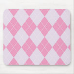 Pink and Grey Argyle Pattern