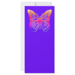 Pink and Purple Butterfly rack cards