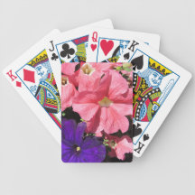 Pink and Purple Petunias Card Decks