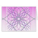 Pink And Purple Random Design cards