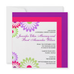 Pink and Purple - Wedding Rehearsal Dinner Invites