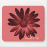 Pink and Red Daisy Mouse Pad