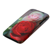 Pink and Red Roses iPhone 3G/3GS Barely There iPhone 3 Cover