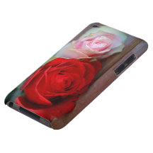 Pink and Red Roses iPod Touch 4G Barely There iPod Touch Case