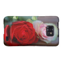 Pink and Red Roses Samsung Galaxy S BarelyThere Samsung Galaxy Case