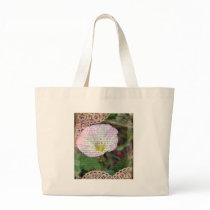 Pink and White Field BindWeed Bag