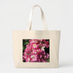 Pink And White Flowers Bags