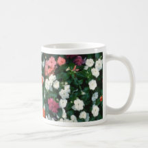 Pink and White Flowers Mug
