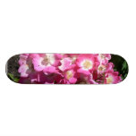 Pink And White Flowers Skate Deck