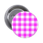 Pink and White Gingham Pattern