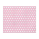 Pink and White Polka Dot Pattern. Spotty. Custom flyers