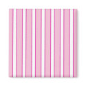Pink and White Stripe magnets