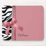 Pink And White Zebra Gems