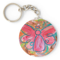pink angel for fall leaves