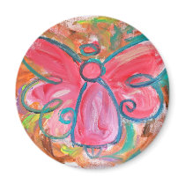 pink angel for fall leaves