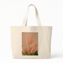Pink Anthurium Tote Bag