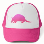 Pink Armadillo Trucker Hat
