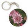 Pink Astrantia Keychains