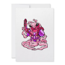 Pink Attack Alien