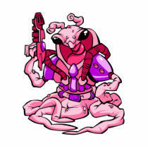 Pink Attack Alien
