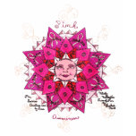 Pink Awareness Ladies Fitted Long Sleeve T-Shirt