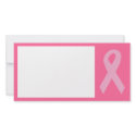 Pink Awareness Ribbon photo cards