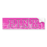 Pink Awareness Sticker bumper stickers