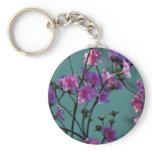 Pink Azalea and meaning Key Chains