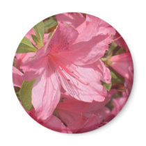 Pink Azalea Fridge Magnet