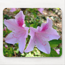 Pink Azalea mouse pad