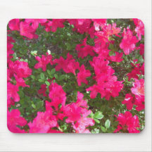 pink azalea mouse pad