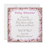 Pink Baby Girl Shower invitations Baby Shower
