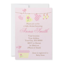 Pink Baby Laundry Girl Baby Shower