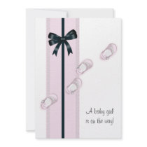 Pink Baby Shoes Girl Baby Shower