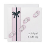 Pink Baby Shoes Girl Baby Shower