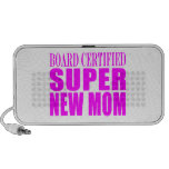 Pink Baby Showers Gifts : Super New Mum iPhone Speaker