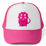 Pink Baby Triceratops Hat