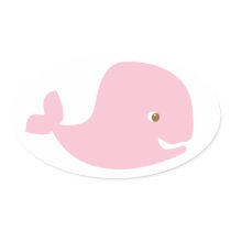 Pink Baby Whale - Its a Girl