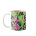 Pink Bananas Watercolour mugs