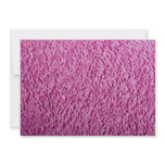 Pink bath towel invitations