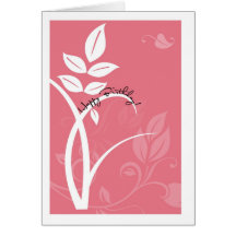 Pink Birthday Cards