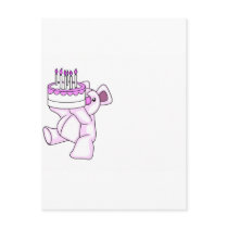Pink Birthday Teddy Bear Party Theme
