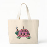 Pink Birthday Turtle Bags