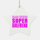 Pink Birthdays & Christmas : Super Girlfriend Christmas Tree Ornaments