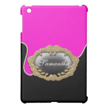 Pink black girls name PERSONALIZE