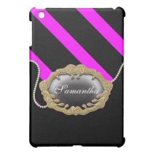 Pink black girls name PERSONALIZE